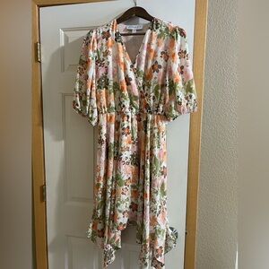 Parker & Rowe Elegant Floral Dress